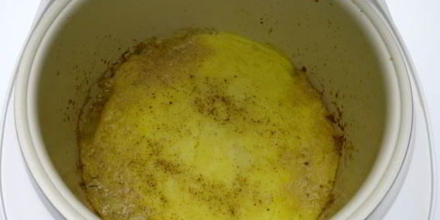 картофельное пюре с лососем в мультиварке