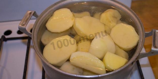 картофельное пюре с луком