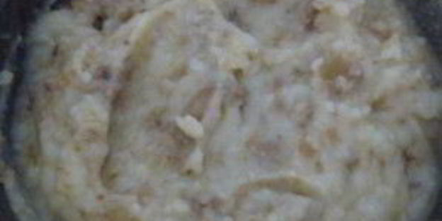 картофельное пюре с тушенкой