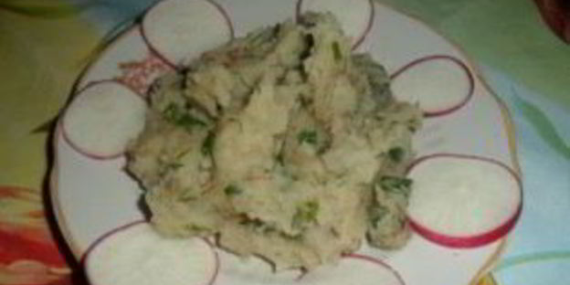 картофельное пюре с тушенкой