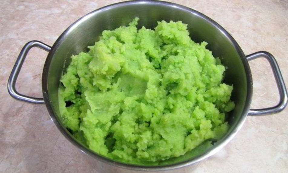 Рецепт картофельного пюре со шпинатом