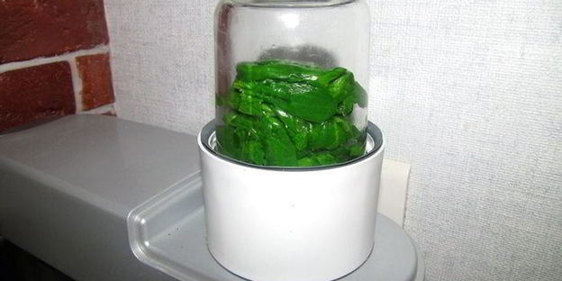 картофельное пюре со шпинатом