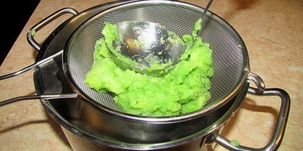 картофельное пюре со шпинатом