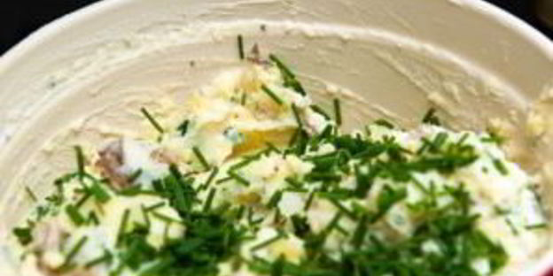 картофельное пюре со сметаной