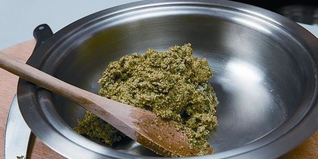 картофельные ньокки с песто