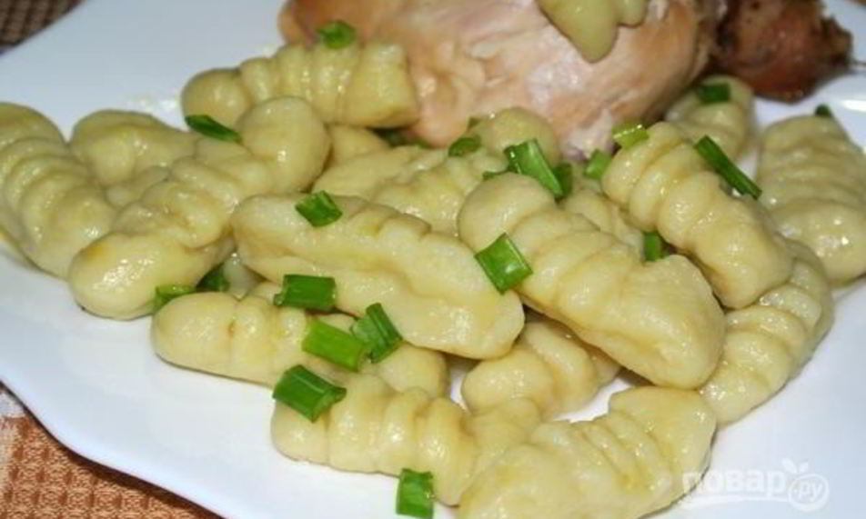 Рецепт клецек картофельных