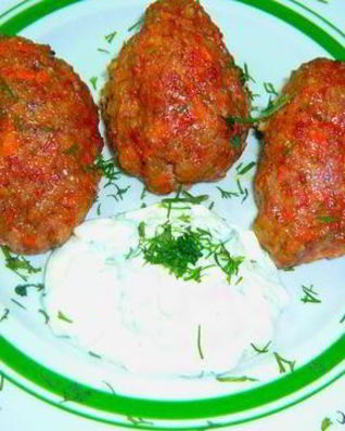 Гречаники с фаршем в духовке