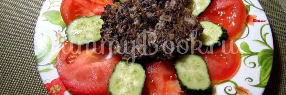 Грибные котлеты