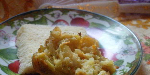 картофельно-баклажановые котлеты