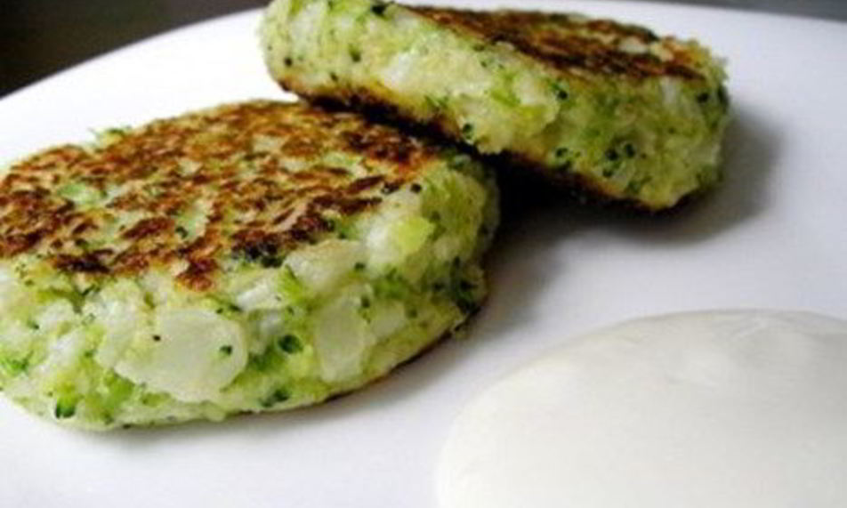 Рецепт картофельных котлет с брокколи