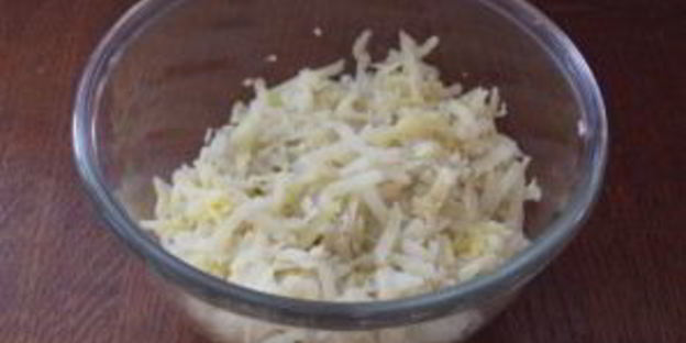 картофельные котлеты с колбасой