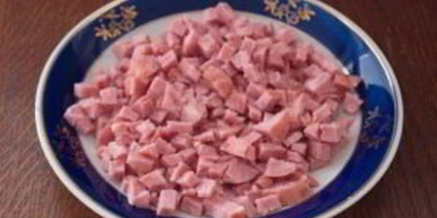 картофельные котлеты с колбасой