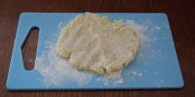 картофельные котлеты с колбасой