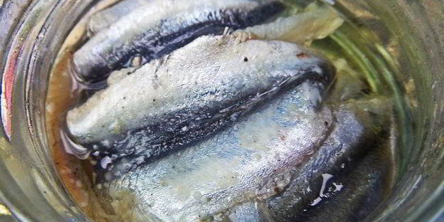 картофельные котлеты с маком, свеклой и килькой