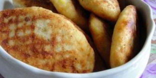 картофельные котлеты с начинкой