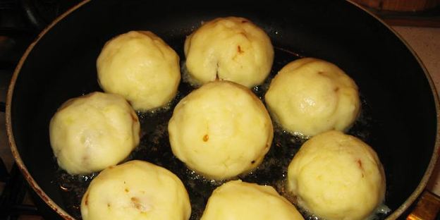 картофельные котлеты с шампиньонами