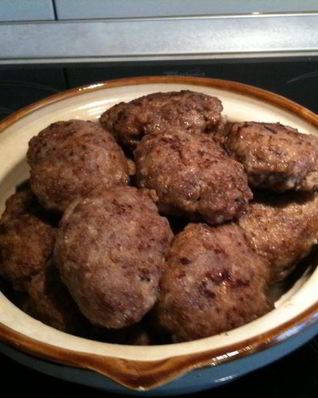 Котлетки из дикого кабана