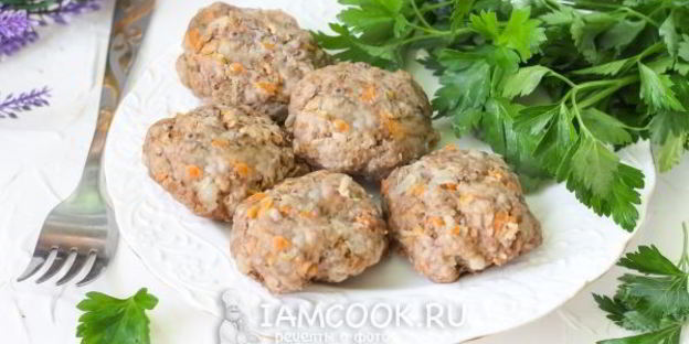 котлеты говяжьи на пару