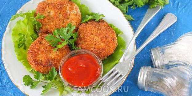 котлеты из филе индейки