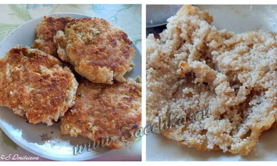 Рецепт котлет из икры