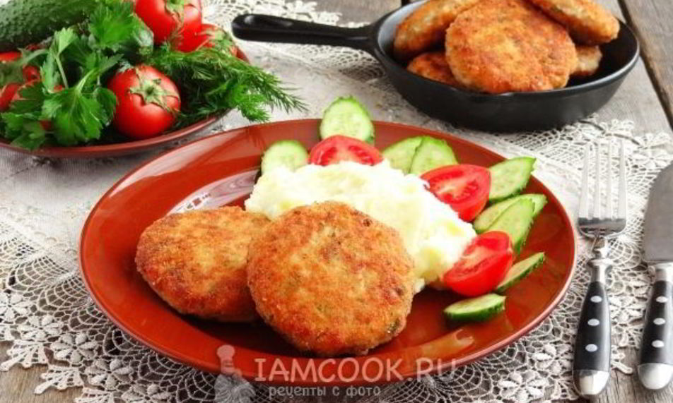 Рецепт котлет из кеты с плавленым сыром