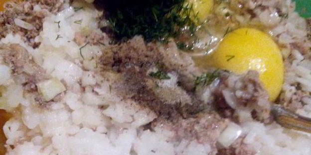 котлеты из консервированной сайры