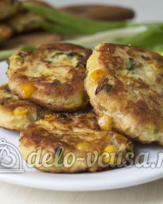 Котлеты из консервов и картошки