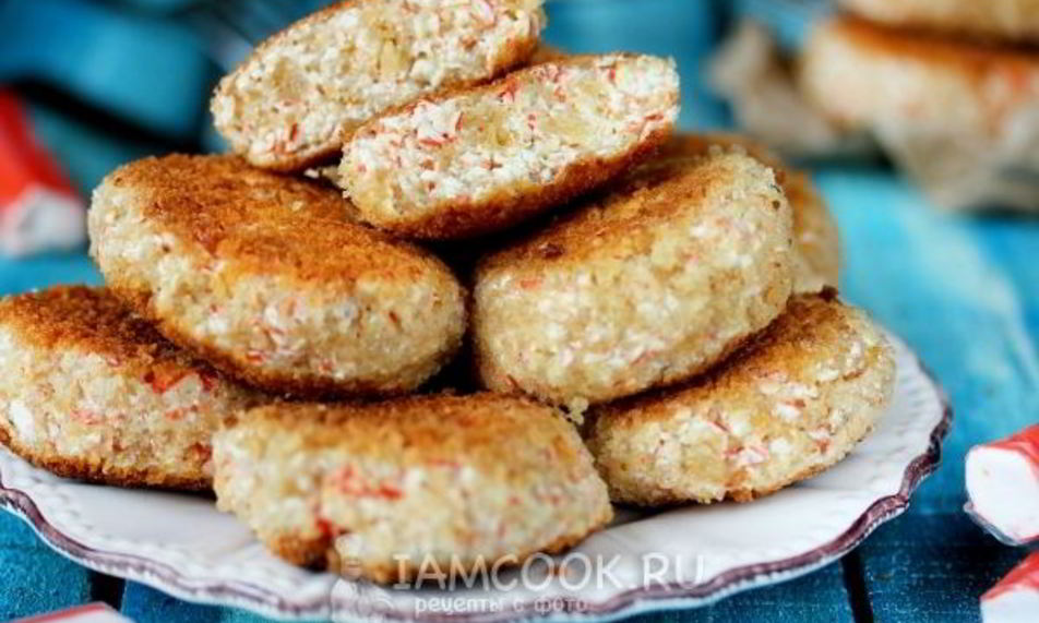 Рецепт котлет из крабовых палочек