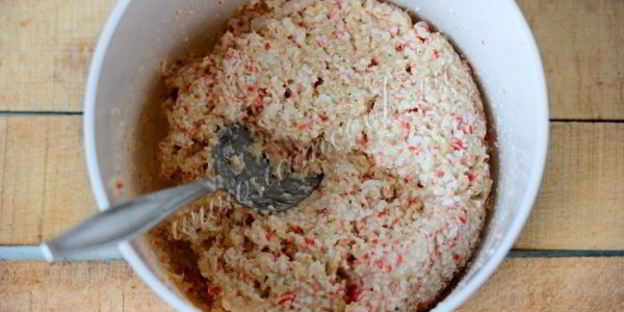 котлеты из крабовых палочек