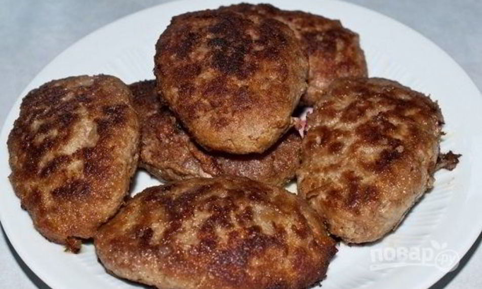 Рецепт котлет из мяса