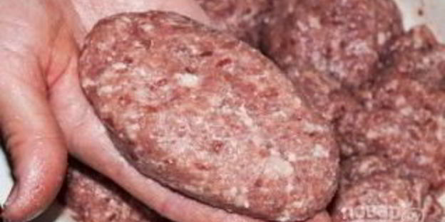 котлеты из мяса
