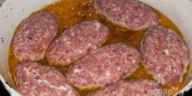котлеты из мяса