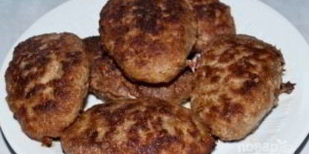 котлеты из мяса