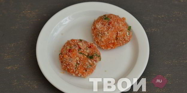 котлеты из семги