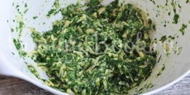 котлеты из шпината с сыром