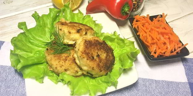 котлеты из трески