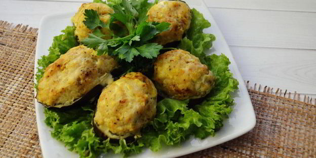 котлеты на баклажане