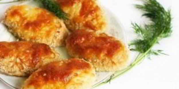 котлеты с сыром в духовке