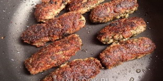 котлеты с зеленью по-египетски