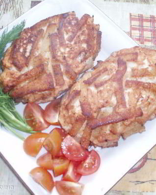 Куриные котлетки в хлебной панировке