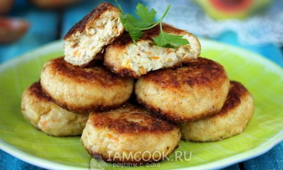 Рецепт куриных котлет с овощами