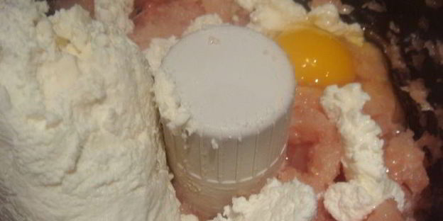 куриные котлеты с творогом