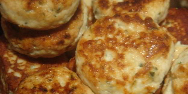 куриные котлеты с творогом