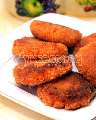 Морковные котлеты