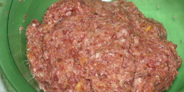 мясные котлеты с тыквой