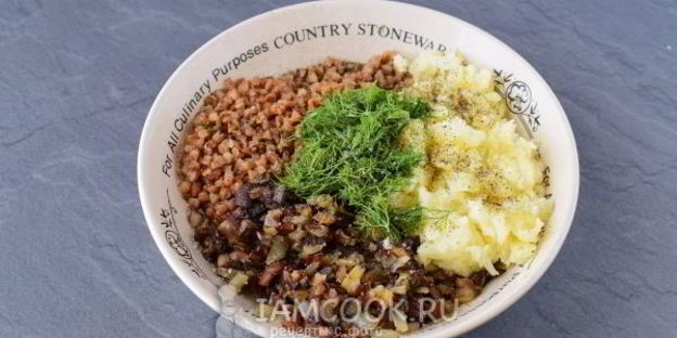 постные котлеты из гречки с грибами