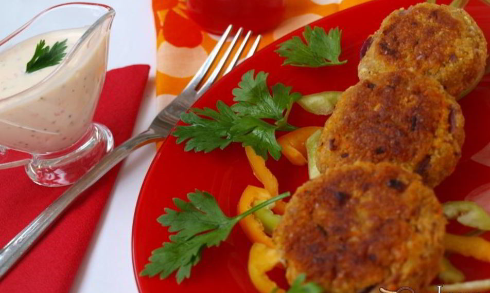 Рецепт постных морковно-нутовые котлеты