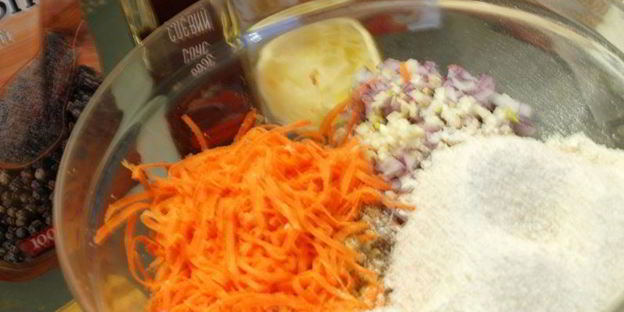 постные морковно-нутовые котлеты