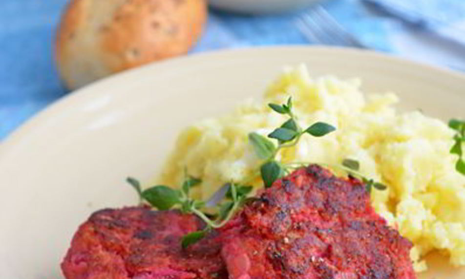 Рецепт рыбных котлет со свеклой