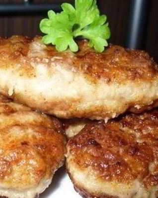 Сочные мясные котлеты со сливками